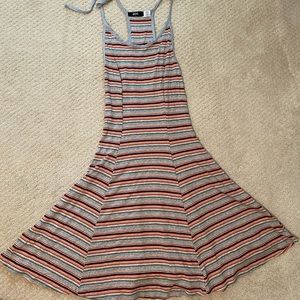 BDG striped skater style mini dress